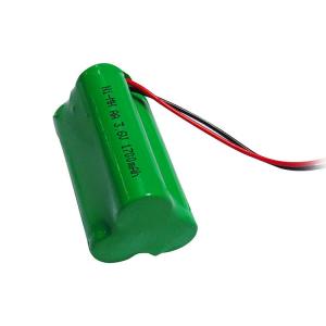 3.6v 1700mah Nickel Rechargeable Battery NiMH Rechargeable AA