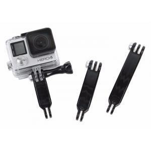 3 in 1 Extension Arm Tripod Adapter For GoPro Hero 4 3+ 3 2 Xiaomi Yi 4K SJCAM SJ4000 SJ5000 SJ7000 Eken H9