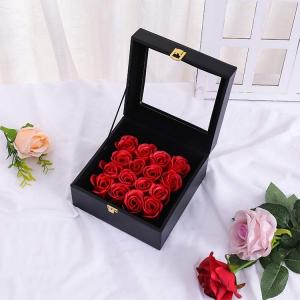 Birthday Gift Custom Paper Packaging Box Soap Flower Valentine's Day Packaging Gift Boxes