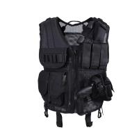 Zipper Adjustable Quick Draw Tactical Vest 1.5KG 100% Polyester Outdoor Tactical Gear