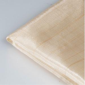 Fireplace Glass Fiber Fabric , HT200 Fibreglass Cloth Roll Good Thermal Conductivity