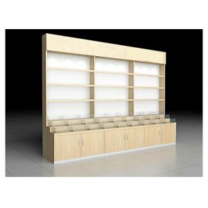 China Beautiful Practical Pharmacy Display Racks For Health Care Products / Western Drug supplier