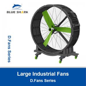 China Professional Permanent Magnet Synchronous Motor Hvls Industrial Mobile Standing Fan DM.Fans supplier