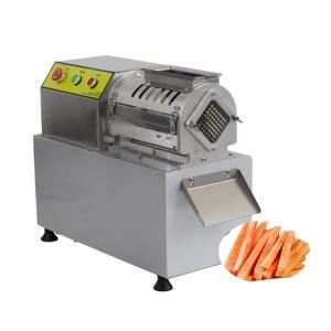 China Electric cucumber cutting machine / potato finger chips cutting machine / carrots sticks making machine supplier