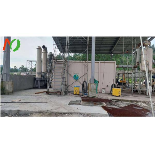 China Semi Automatic 6ton Capacity Furnace Oil Fuel Making from Tyres Scrap Pyrolysis Machine wholesale