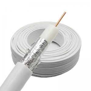 China Rg11 RG59 RG6 Coaxial Cable TV Signal Cable UL CE FCC ROHS Certificate supplier