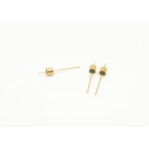 China Single Pin Hermetic Electrical Connectors Kovar 4J29 Material Gold Plated Surface supplier