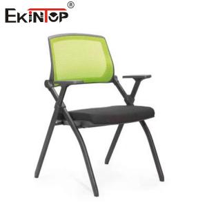 Plastic Office Foldable Mesh Training Chair For Conference Room