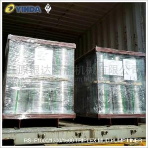 China Cast Iron Triplex Mud Pump Components Bimetal Liner RS-F1300/1600/1000 supplier