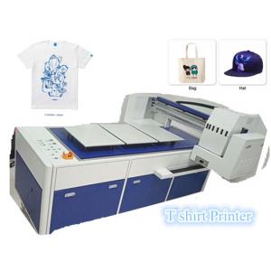 Three Station Design Digital Garment Printer With High Resolution 1200 * 1800 DPI