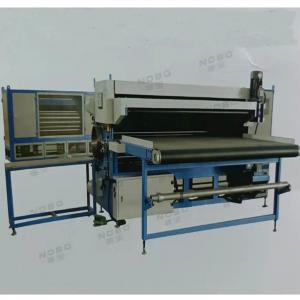China Semi Automatic Mattress Roll Pack Machine Polyester Fiber Foam Wrapping Roll Machine supplier