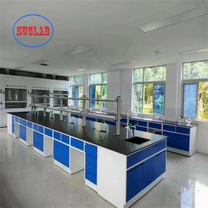 Modern Chemistry Lab Furniture Manufacturers Steel Storage Solutions with Stainless Steel Surface