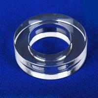 China Heater Use Fused Silica Quartz Flange / Fused Silica Tube Accurate Dimension on sale