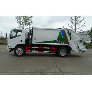 8000L ISUZU Garbage Compactor Truck 7cbm To 8cbm Capacity  ISO9001