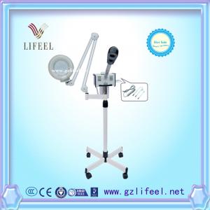 3 in 1 portable facial steamer with magnifying lamp with stand for home use salon use