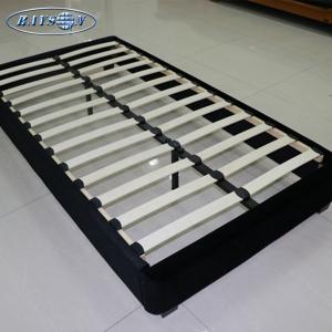 China Apartment King Size Solid Wood Bed Base With Slat Customized Size supplier