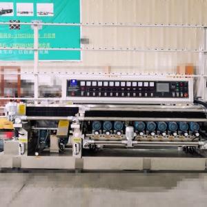 Max. Arris Width 2.5mm Glass Beveling Machine for Vertical Glass Edge Processing