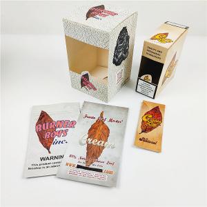 Customized Logo Printed Paper box Grabba Leaf Kraft Paper Boxes for Grabba Leaf