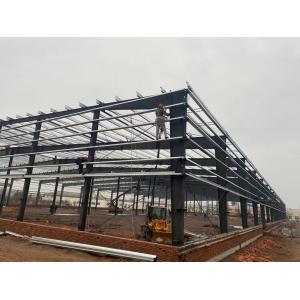 Prefabricated Rigid Frame Steel Structural Workshop Building