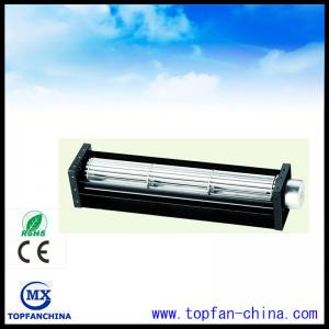 China Aluminum Painted 12V 24V DC Cross Flow Fan 40mm x 190mm For Medical Equipment supplier