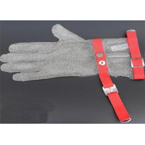 China Extended Safty Mesh Stainless Steel Gloves For Butcher Working , XXS-XL Size supplier