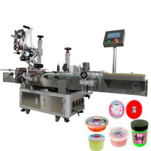 China High Speed Labeling Machine for Sides and Cylindrical Labels 220 KG Weight Limitation supplier