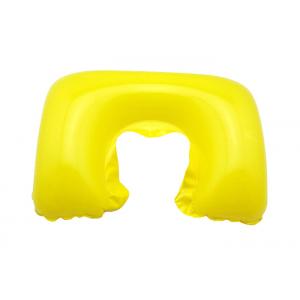 China U Shaped Comfortable Airline Travel Inflatable Pillow Self Inflating Pillow supplier