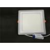 White Red 24W 9 Watt Led Panel Light Recessed Mounted Square For Ceiling