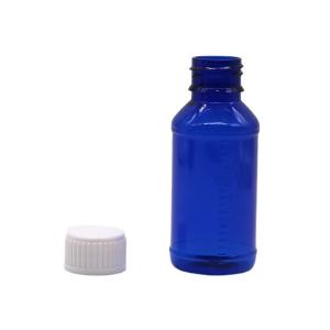 China 100mL PET Round Pharmacy Container for Medical Waste Screen Printed Child Safety Cap supplier