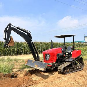 China OEM ODM Crawler Tractor Farm Tools With Front Farm Tools CE Approved supplier