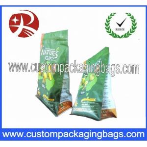 China Flat Bottom Zipper Top Cat Plastic Food Packaging Bag/Plastic Pet Food 8 Side Seal Pouch /Cat Litter Bag supplier