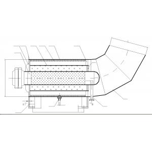 Power Plant Boiler Steam Purge Silencer 12Cr1MoV Horizontal Noise Reduction ≥35dB