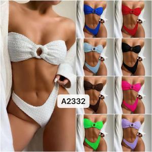 Swimming Suits Bikini Sexy Strength Abrasion Resistance High Elastic Backless Sexy White Lady