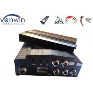 China 4 Cameras HDD 4G  Bus Car Video Surveillance DVR Video Recorder and GPS Tracking supplier