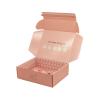 China Custom Self Seal Adhesive Packaging Boxes Easy Tear Strip Zipper Mailing Mailer Shipping Box With Zipper wholesale