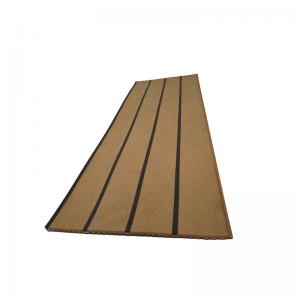 China Rubber Ship Decking Floor for Vessels 190mm*5mm*25000mm Proven by PVC and Rubber supplier