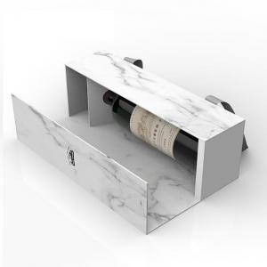 Glossy Lamination Printing Packaging Box Portable Champagne Gift Box