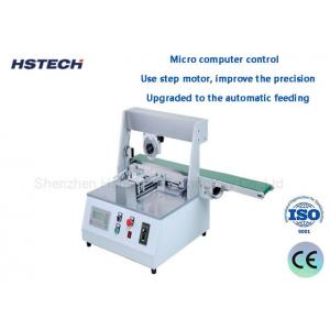ESD Transport Belt PCB Depaneling Equipment Max 360mm Moving Type PLC Control Blade Moving PCB Separator HS-208