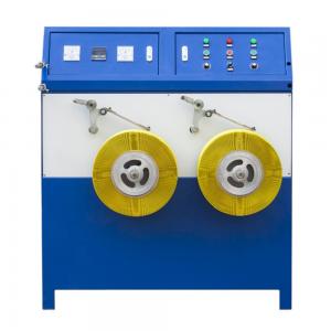 China Semi Automatic Strapping Band Winding Machine Double Station High Speed supplier