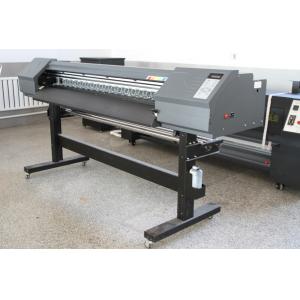 China High Speed 64'' Eco Solvent Inkjet Printer , 2880 Dip Solvent Based Printer supplier