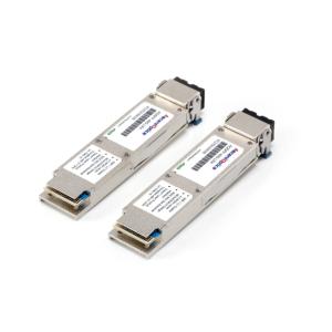 China Ethernet unimodal 40G Infiniband del conector de 40G QSFP+ IR4 1310nm los 2km PSM MPO QDR, RDA y SDR/Data se centra supplier