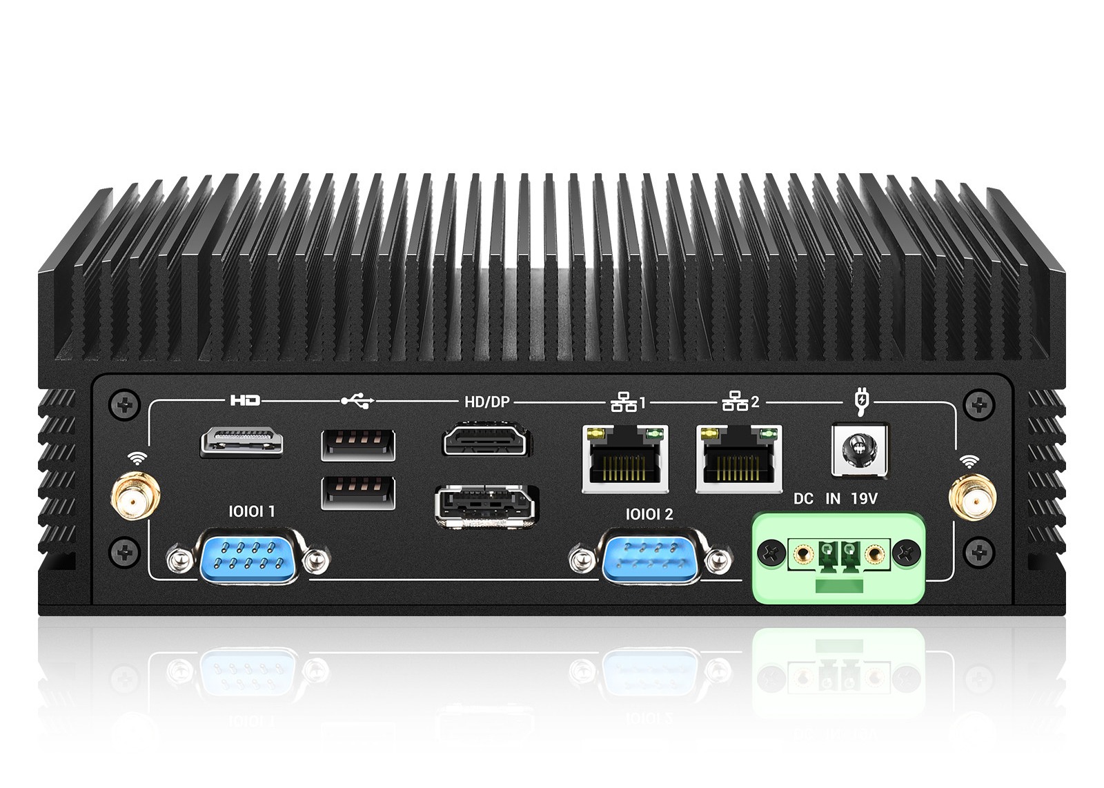 China 2 x COM232/485 i3/i5/i7 12ème/13ème génération 2x 2.5Gbe LAN sans ventilateur IPC BOX PC 16 Go DDR5 512 Go SSD supplier