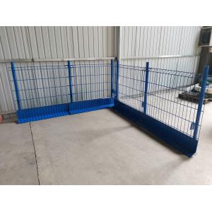 Colour Blue Edge Protection Fence Wire Mesh Pvc Coated Temporary