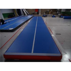China 33cm Inflatable Gymnastics Mat Blow Up Tumbling Mat For Cheerleading Club supplier