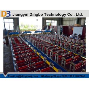 China Galvanized Board Roof Panel Roll Forming Machine Automatic Control System supplier