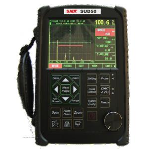 Compact Portable Digital Ut Flaw Detector With Led Color Display