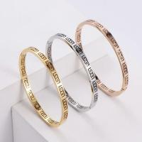 China ODM 24k Gold Bangle Bracelet Stainless Steel No Fade Women'S Fashion Bracelets on sale