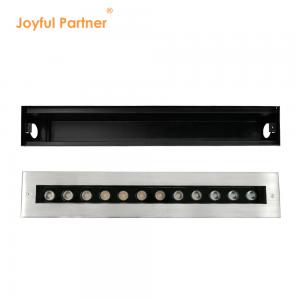 500mm Length LED Recessed Linear Light Fixture 12W IP67 Waterproof Customized