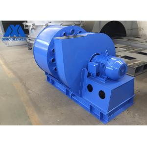 China Blue SIMO Forced Draught Fan High Pressure Air Blower Fan Three Phase supplier