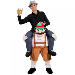 China Adult Ride On Stag Mascot  Animal Mascot Costumes Bavarian Oktoberfest supplier